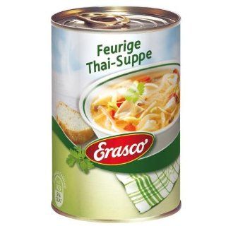 Erasco Feurige Thai  Suppe , 3er Pack (3 x 390 ml Dose) 