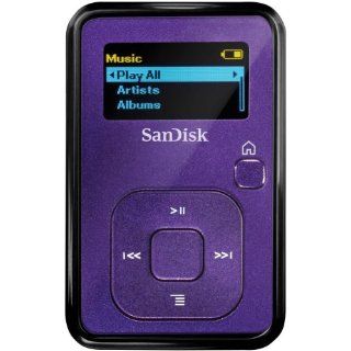 Sandisk Sansa Clip+  Player 4 GB (FM Tuner, microSD Slot) violett