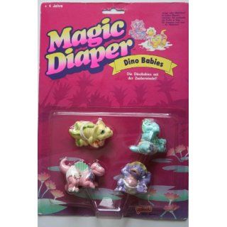 Magic Diaper 4 Dino Babies mit Zauberwindel Spielzeug