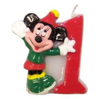 Disney Mickey Zahlenkerze Birthday Candles No 1 [Spielzeug]