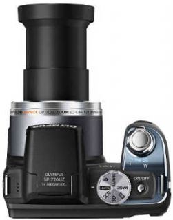 Olympus SP 720UZ Digitalkamera (14 Megapixel, 26 fach opt. Zoom, 7,6