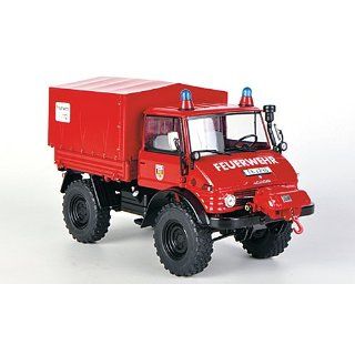 weise toys 2011 Unimog 406 (U84) mit Seilwinde   Feuerwehr   132