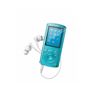 Sony Walkman NWZ E463B Video Walkman 4GB USB, Mikrofon Blau OVP (30