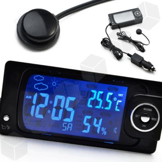 Digital LCD Auto KFZ Innern Aussen Hygrometer Thermometer