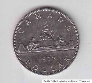 Kanada Canada 1 Dollar (N) 1972 Kanufahrer VZ
