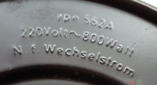 Maybaum Waffeleisen Typ 462 A Waffelautomat Chrom Hörncheneisen 800