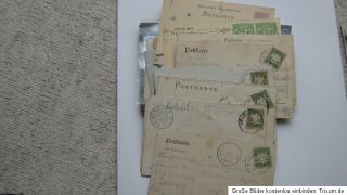 großes Lot Briefe, Karten, Ganzsachen, Marken Altdeutschland