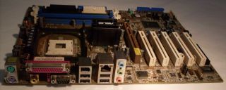 ASUS P4C800 E Deluxe, Sockel 478, Intel Motherboard + ATX Blende