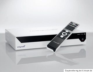 Unitymedia Kabel Receiver Recorder Echostar HD BOX Weiß +++TOP