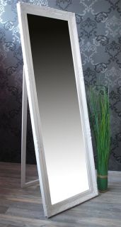 Standspiegel Spiegel JULIA Barock weiß 170 x 55 cm