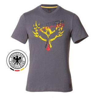 Original DFB Shirt Urban Herren (grau) T Shirt Kurzarm Rundhals