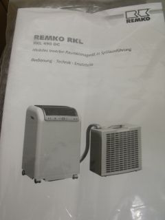 Remko RKL 490 DC Mobiles Klimagerät in Split Ausführung 145193