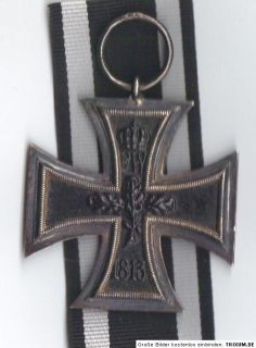 Weltkrieg Orden EK II Eisernes Kreuz 1914 iron cross Hersteller KO