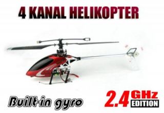 RC 4 Kanal Single Blade Helikopter Hubschrauber G.T. Model 5889 Gyro 2