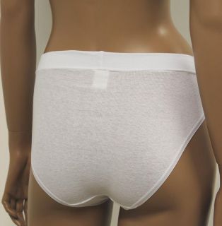 Damen Bikini Slip Slips Unterhose in Weiß Größe 36/38