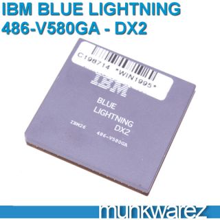 IBM BLUE LIGHTNING 486 V580GA   DX2  80486 CYRIX  IBM26 RARE VINTAGE