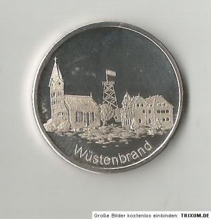 850 Jahre Wüstenbrand bei Hohenstein Ernstthal, Sachsen, Medaille