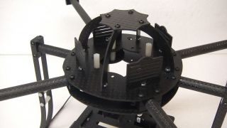 Quadrokopter MD4 500 V2 mit Gimbal Kamerahalterung Carbon Quadrocopter