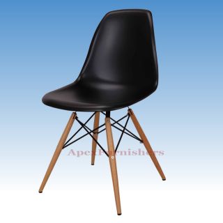 Apex Charles Eames Era DSW Chair Eiffel Dining Lounge Black , White