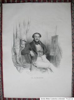 1839 Sebron, Hippolyte Victor Valentin Lithographie von C. Baugniet