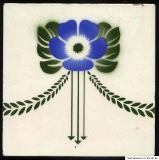 Jugendstil Fliesen   Art Nouveau tiles   carreau   tegel   azulejo