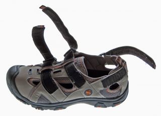 Herren Sandalette Outdoor Trekking Schuhe Grau o Schwarz Sandale