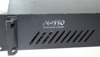 NA550 Stereo Power Amplifier PA Endstufe 19 2HE T30cm (495)