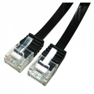 15M 45FT RJ45 CAT6a Flat Ethernet Patch Network Lan Cable