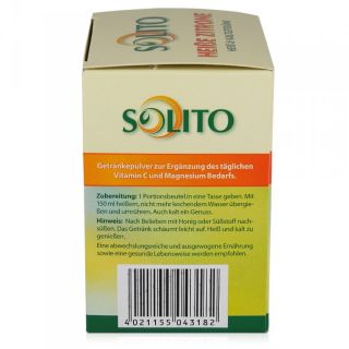 11,93 EUR/kg) SOLITO Heiße Zitrone Instant Heißgetränk 15x10g