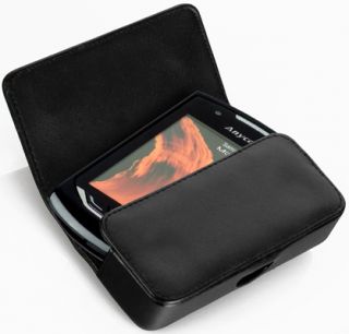 Exklusive Design Quer Tasche f Alcatel One Touch 918D OT Case black