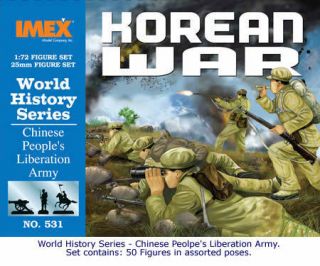 Chinesische Truppen Korea Krieg, IMEX Figuren 172, Art. IM531