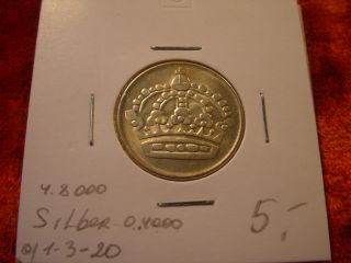  Muenze SVERIGE 50 ORE 1953 Silber 400 1000 Ag Muenzen Coin Coins 522