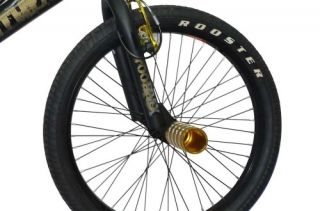 BMX 20 Bike Fahrrad Freestyle 360 Grad Rotor 4 x Pegs Rooster