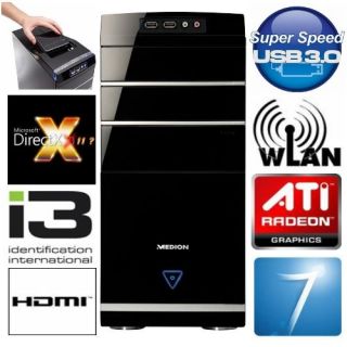 MEDION PC System P4305 1,5TB 3,2GHz i3 USB 3.0 W LAN