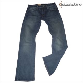 Levis 527 Herren Slim Boot Cut Jeans Blau 03.37