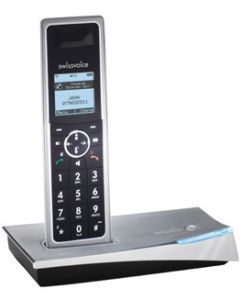 Swissvoice Iron schnurloses Telefon mit gewissen Etwas