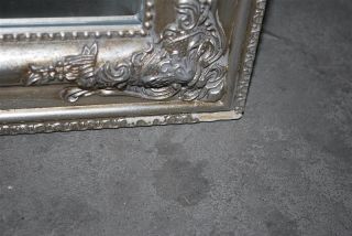 Spiegel Wandspiegel Badspiegel JANA silber Barock 150 x 60 cm #A3