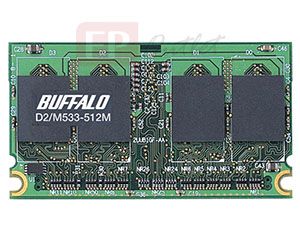 Buffalo D2/M533 512MB MicroDIMM 533MHz SDRAM 214Pin NB