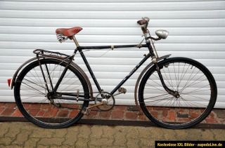 28er Möwe Fahrrad mit 3 Gang Schaltung um 1950