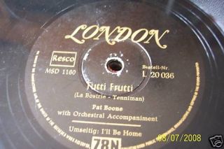 547) L 20036,Pat Boone ,Schellack (78 rpm)Tutti Frutti