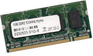 Hynix 1GB DDR2 533 Mhz Speicher Ram SoDimm 200pin Pc 4200 Notebook