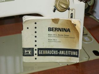 Bernina  Favorit Klasse 540 1**