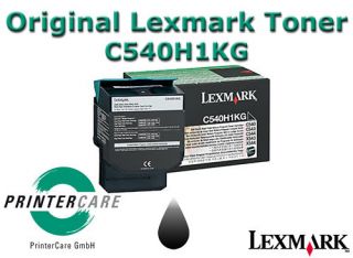 Original Lexmark Rückgabe   Toner schwarz C540N C543DN C544N DN DW