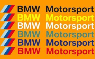 BMW Motorsport,Schriftzug,Auto,Aufkleber,Styling,Tuning, 30cm METALLIC