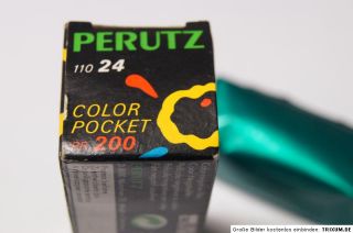 539) PERUTZ Color Pocket PR 200 Filmformat 110 / 24 Aufnahmen