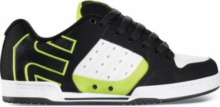 Etnies Schuhe Sneaker Piston black white green Gr 40 41 42 43 44 45 46