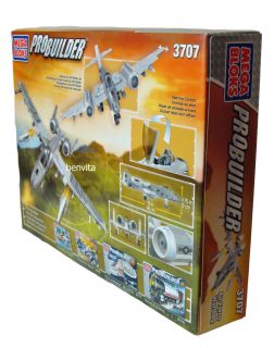 Bloks Pro Builder 3707 Pro Builder   Air Force Warthog 545 Teile   Neu