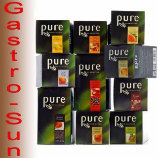 PURE Tea Selection alle 10 Tchibo pure Tee Sorten, 245 Tees (20cent