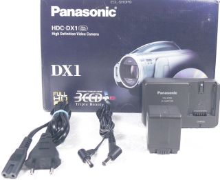 FULL HD Camcorder PANASONIC HDC DX1 3CCD 1080i TOP+Zub.