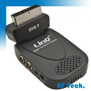 1x DVB T Scart Receiver und Recorder 1x Fernbedienung(Batterien sind